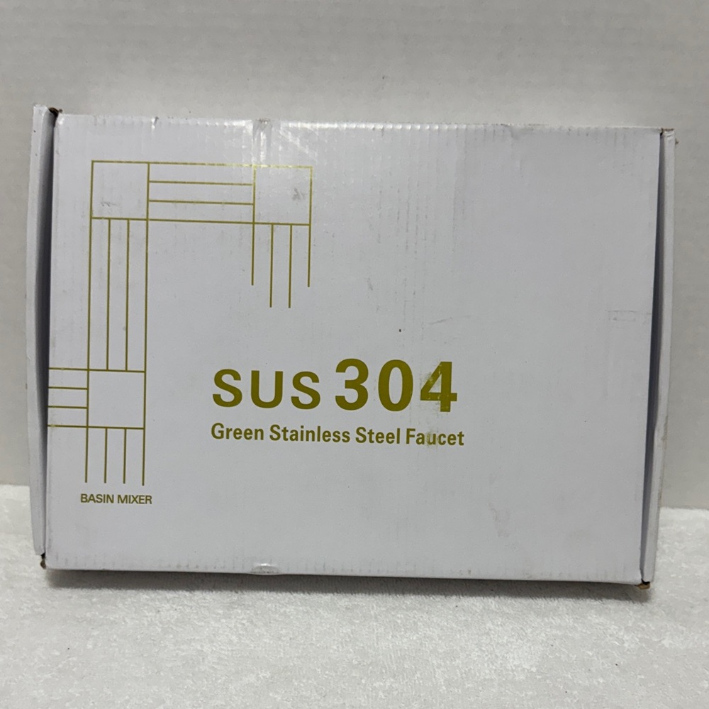 SUS 304 Green Stainless Steel Faucet